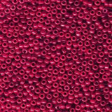11/0 JAPANESE SEEDBEADS 10 GM OPAQUE RED LUSTER