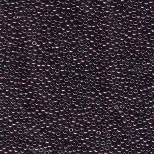 11/0 JAPANESE SEEDBEADS  10GM METALLIC PLUM