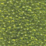 TRANS PALE LIME GREEN MIYUKI 6/0  -10 GM