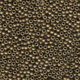 8/0 SEED BEAD MATTE MTLC DK BRONZE 10 GM