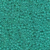 8/0 SEED BEADS MATTE OPQ TURQUOISE -10 GM