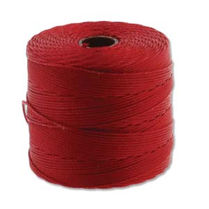 TEX 135 SUPERLON FINE RED HOT 118(YD EA)- 4/TB