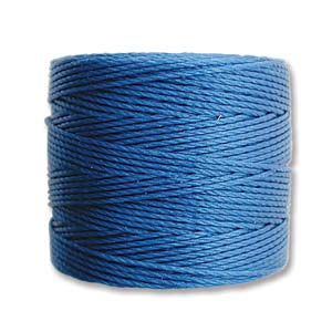 S-LON BEAD CORD BLUE 77YD-TUBE OF 4