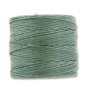 S-LON BEAD CORD CAPRI BLUE 77YD-TUBE OF 4