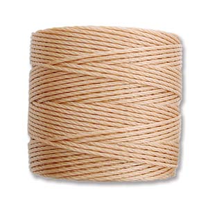 S-LON BEAD CORD LT COPPER 77YD-TUBE OF 4