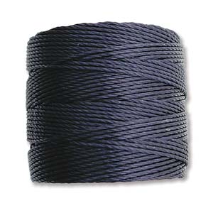 S-LON BEAD CORD NAVY 77YD-TUBE OF 4