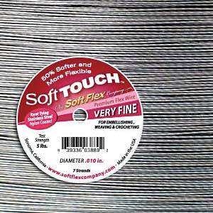 SOFT TOUCH .010 DIA SATIN SILVER-30FT