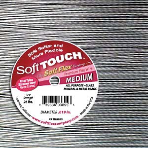 SOFT TOUCH .019 DIA SATIN SILVER-30FT