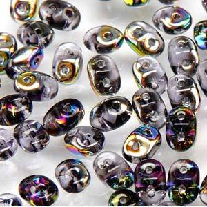 SUPERDUO 2.5X5MM TANZANITE VITRAIL- 10GM