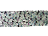 Flourite Smooth Round Coin Gemstone Beads 10mm 16" strand (40 pcs)