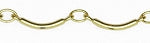 G/P 1.5 mm Curved Link. Sale by foot.