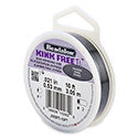 Kink-Free Titanium Bead Stringing Wire, .021 in (0.53 mm), 10 ft (3.1 m)