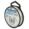 49 Strand Bead Stringing Wire, .018 in (0.46 mm), .925 Sterling Silver, 10 ft (3.1 m)